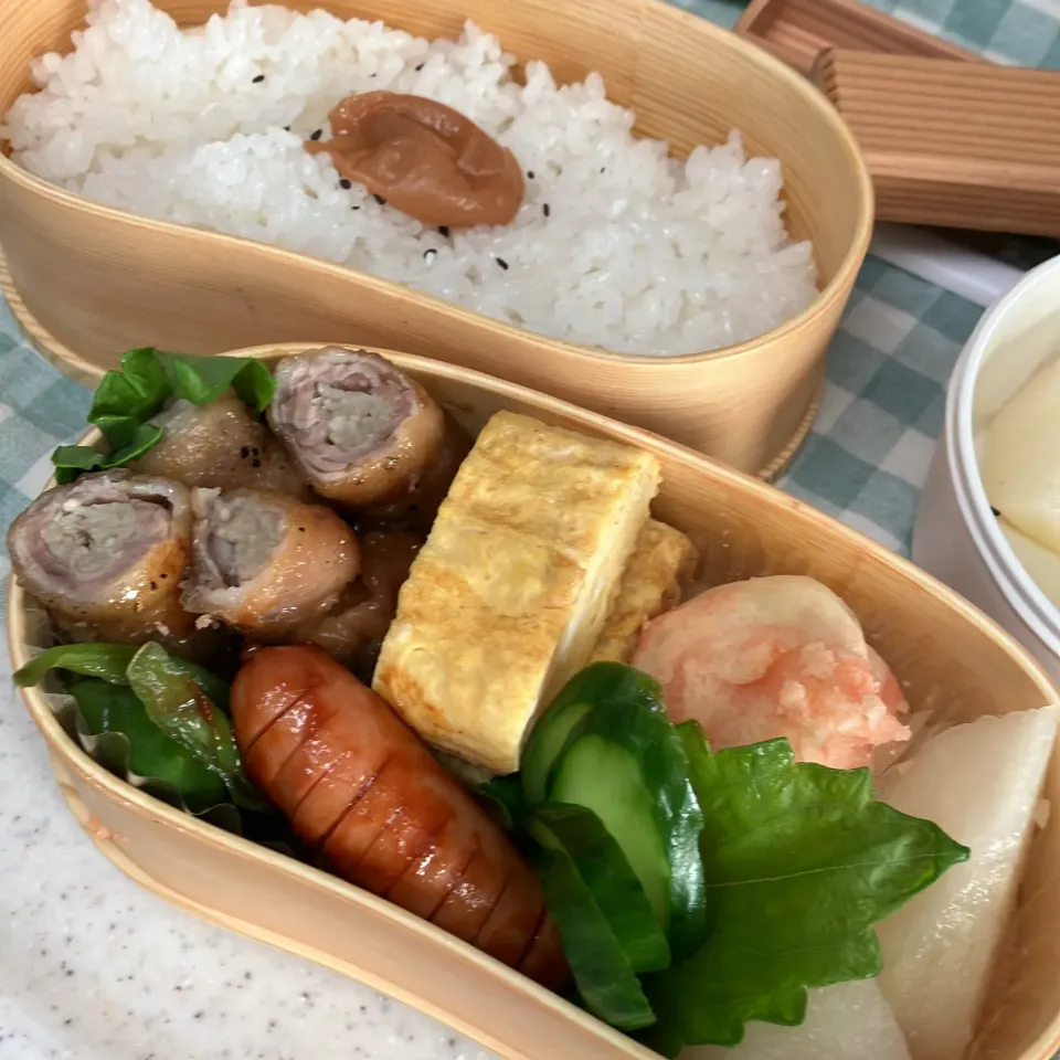 えのき肉巻き弁当|たんぽぽさん