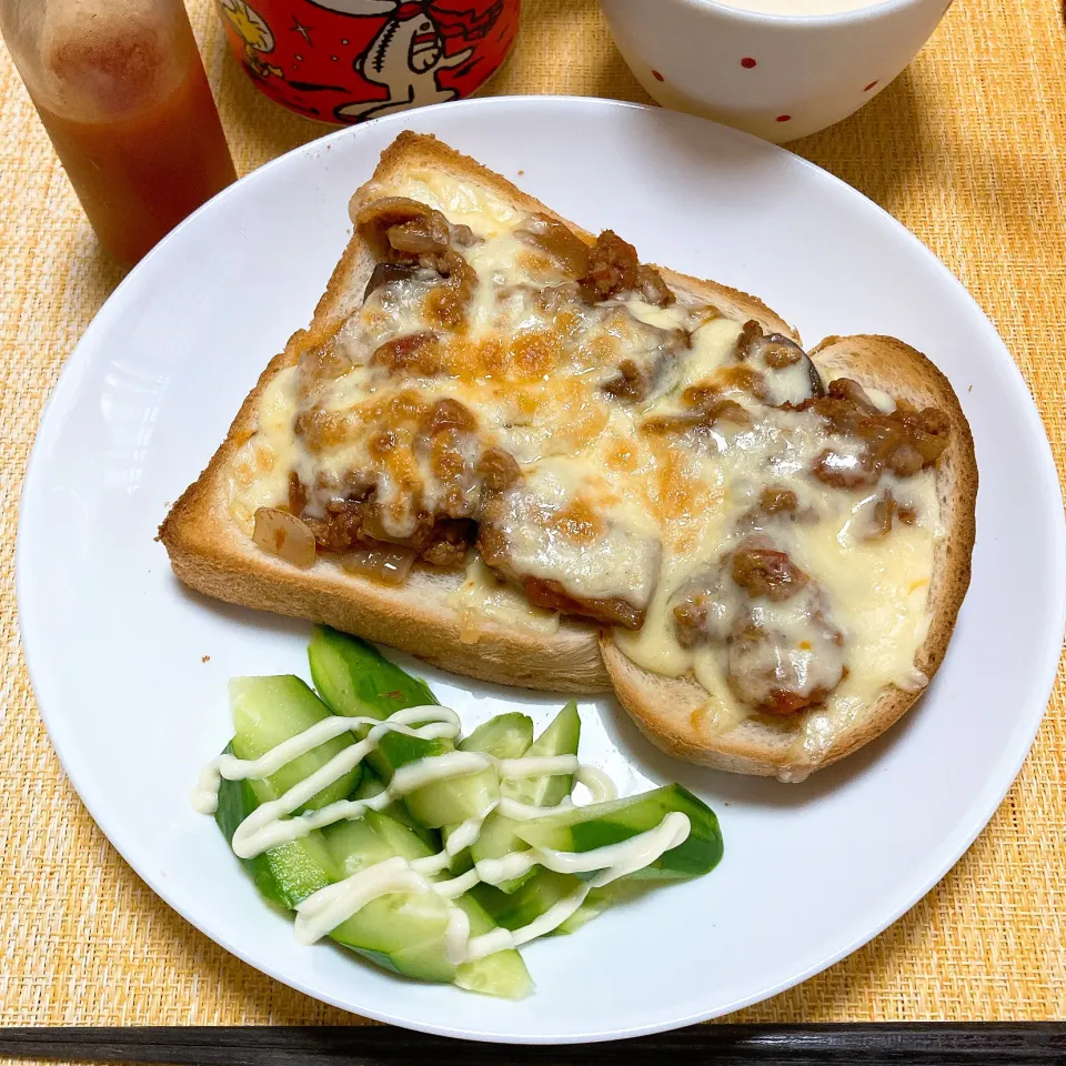 茄子のミートソーストースト|akkoさん