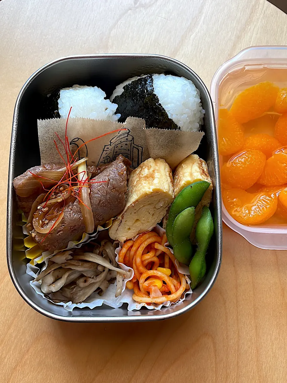 Snapdishの料理写真:今日の高校生男子弁当🍱|はぴたさん