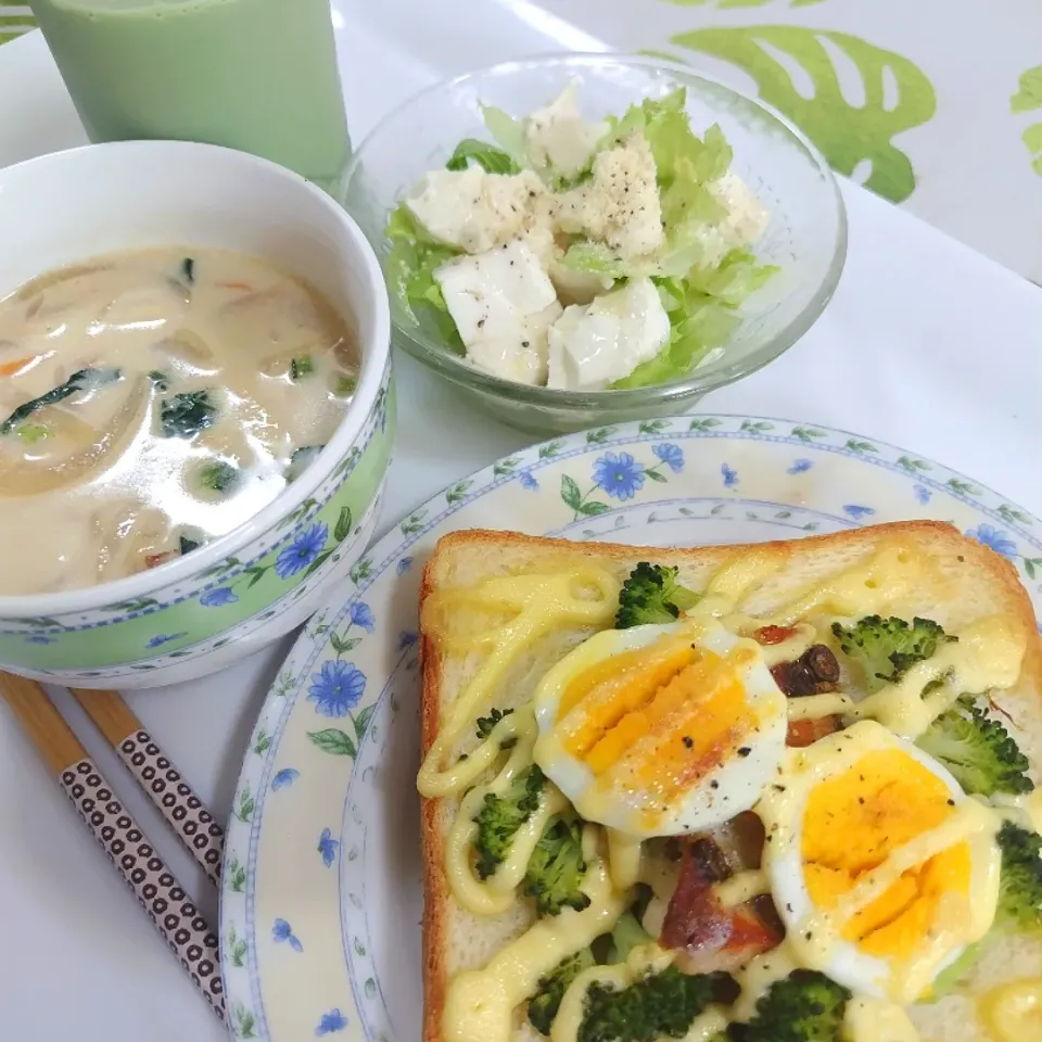 オープンサンドLunchです🍀|rikako♪。.:＊さん