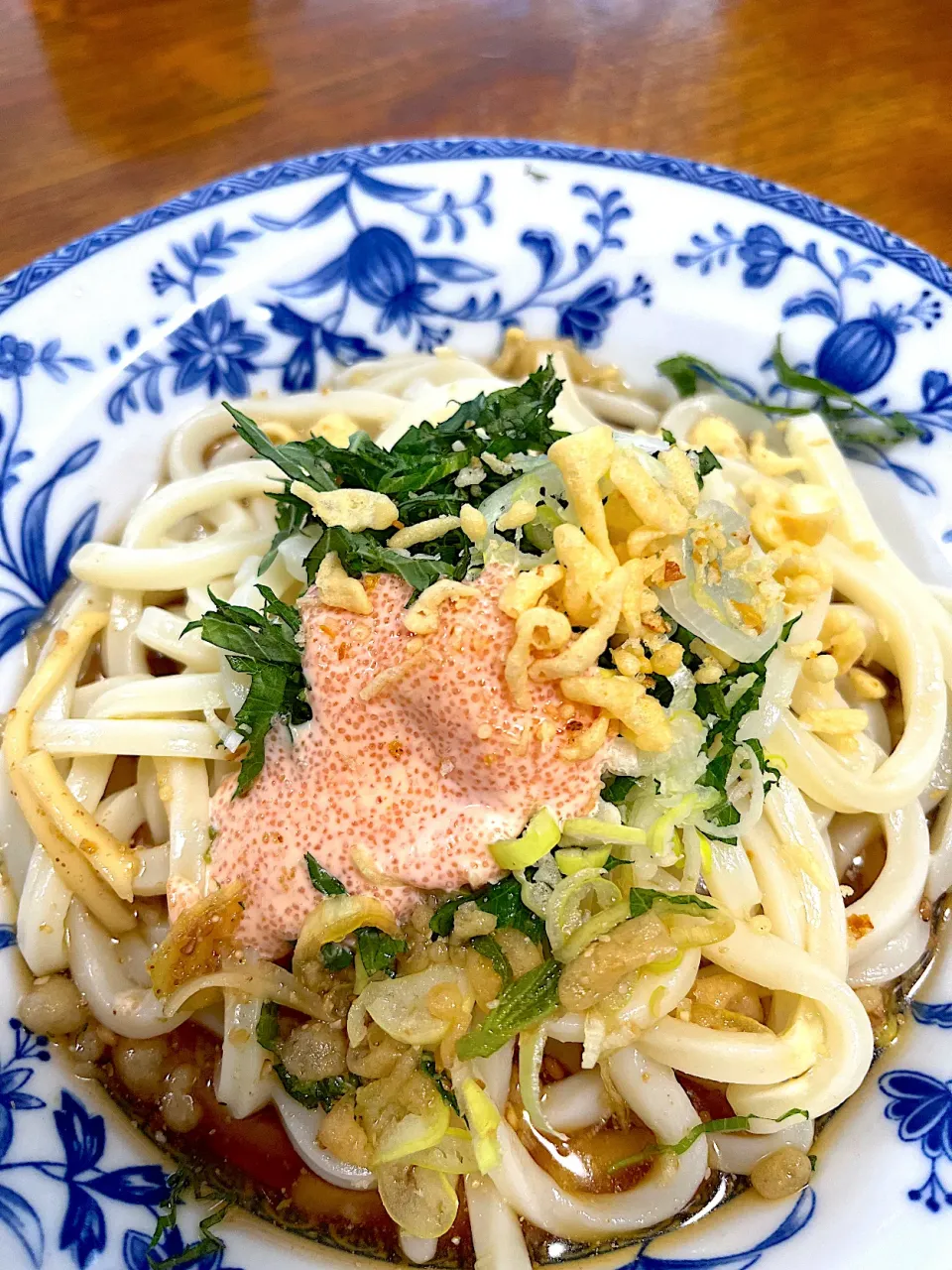 めんたいマヨうどん|さんだーさん