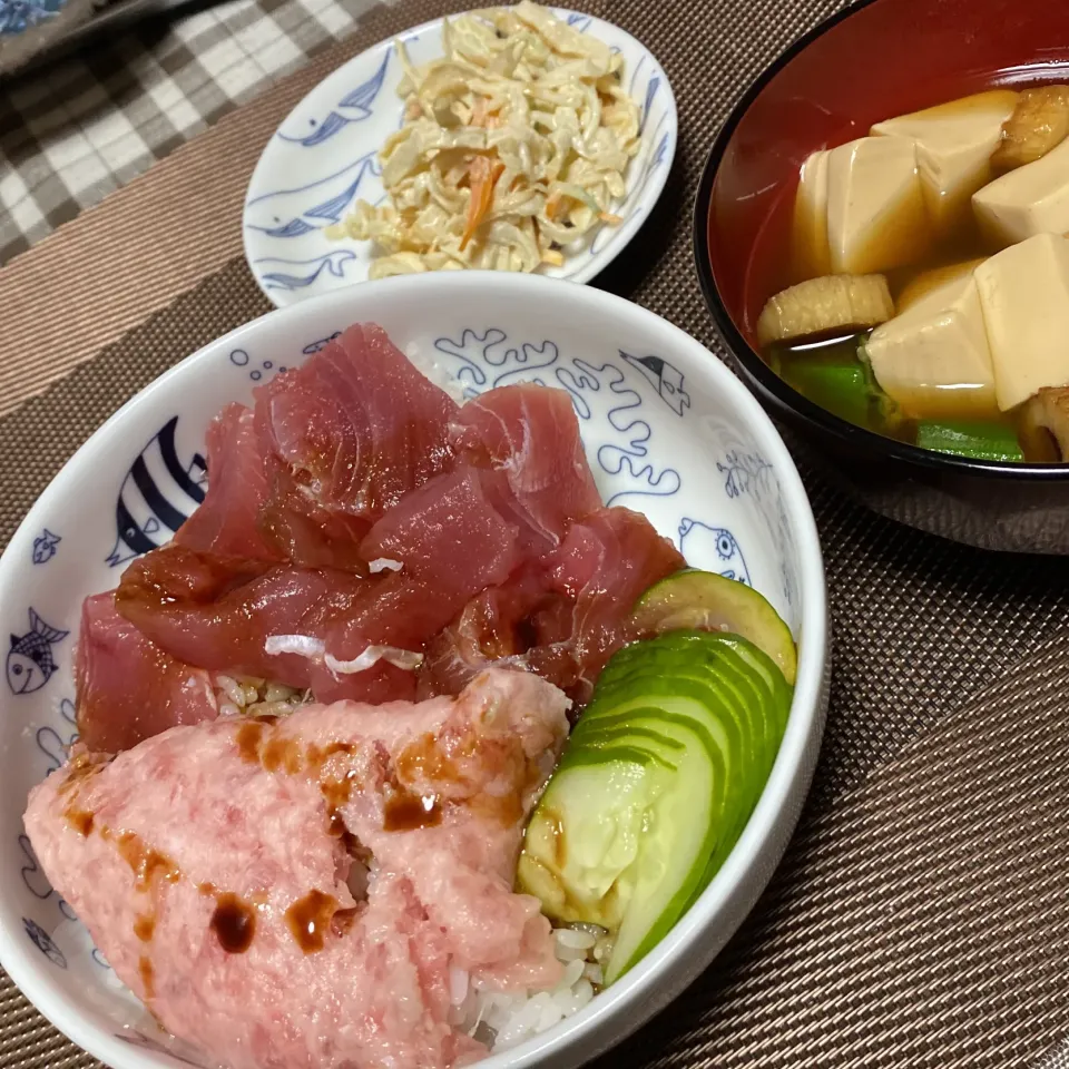 Snapdishの料理写真:二色丼|aru_sakazakさん