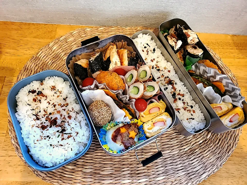 Snapdishの料理写真:高一部活男子運動会＆パパ飯🍱|〇yuicoro〇さん