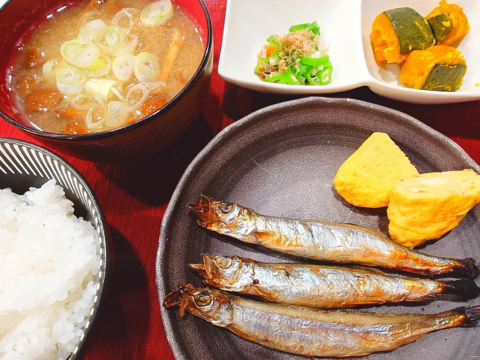 ししゃも定食|伊藤央さん