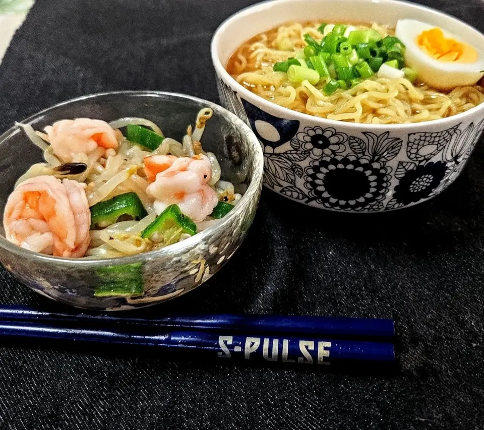 まぎ謹製 木桶醤油拉麺
ヤムクンもやしナムル|マギーさん