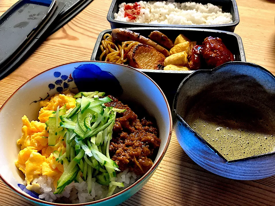 今日の朝ごはんとお弁当|ひーさん