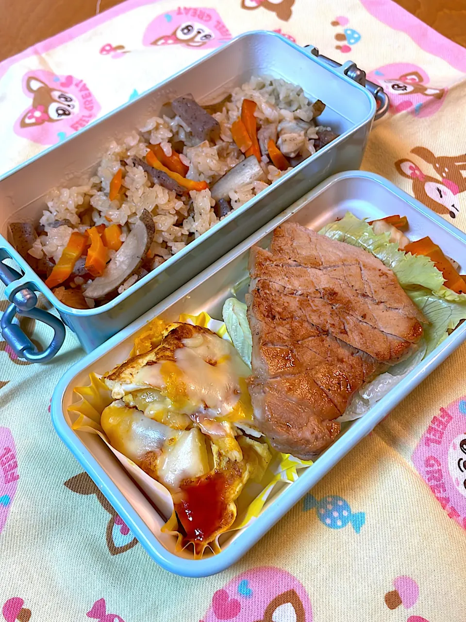 Snapdishの料理写真:キッシュお弁当|えつこさん