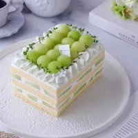 メロンショートケーキ🍈