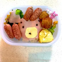 Snapdishの料理写真:幼稚園お弁当|かずえさん