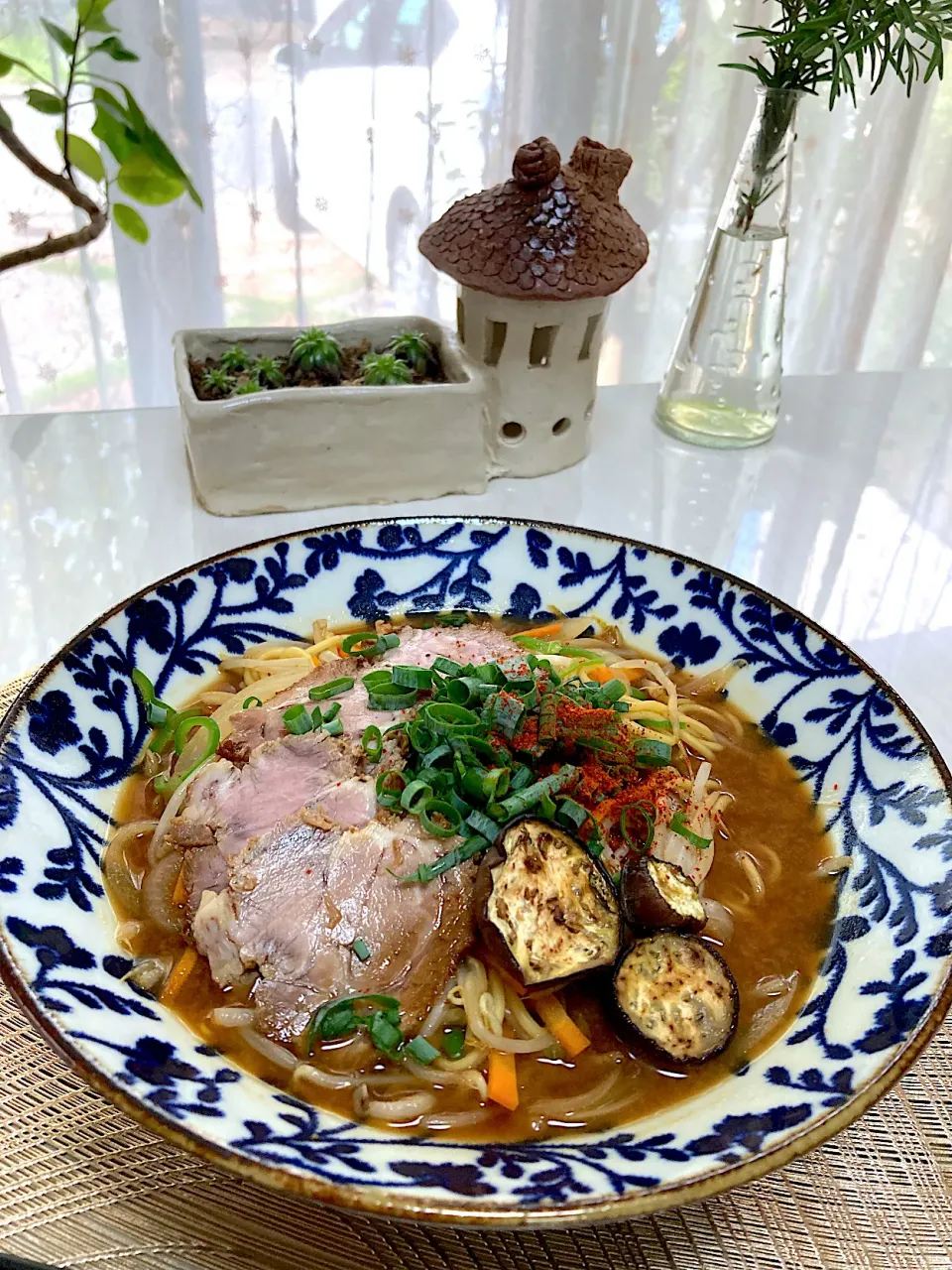 自家製チャーシュー味噌ラーメン🍜|みぃみぃさん