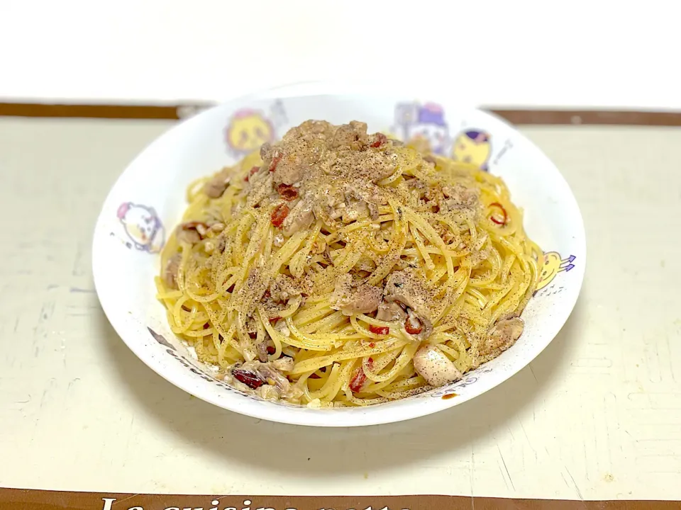 鯖缶ペペロンチーノ|イシュタール石井さん