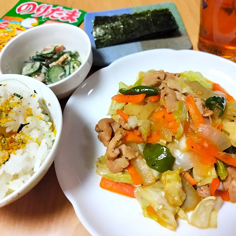 Snapdishの料理写真:タサン志麻さんの肉野菜炒め|万葉さん