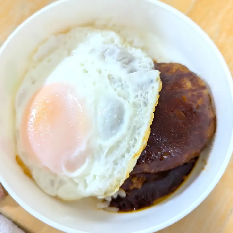 Snapdishの料理写真:ロコモコ風ご飯|さっちゃんさん