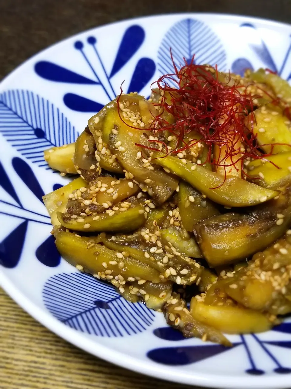 パパ作👨青茄子の甘辛煮|ぱんだのままんさん