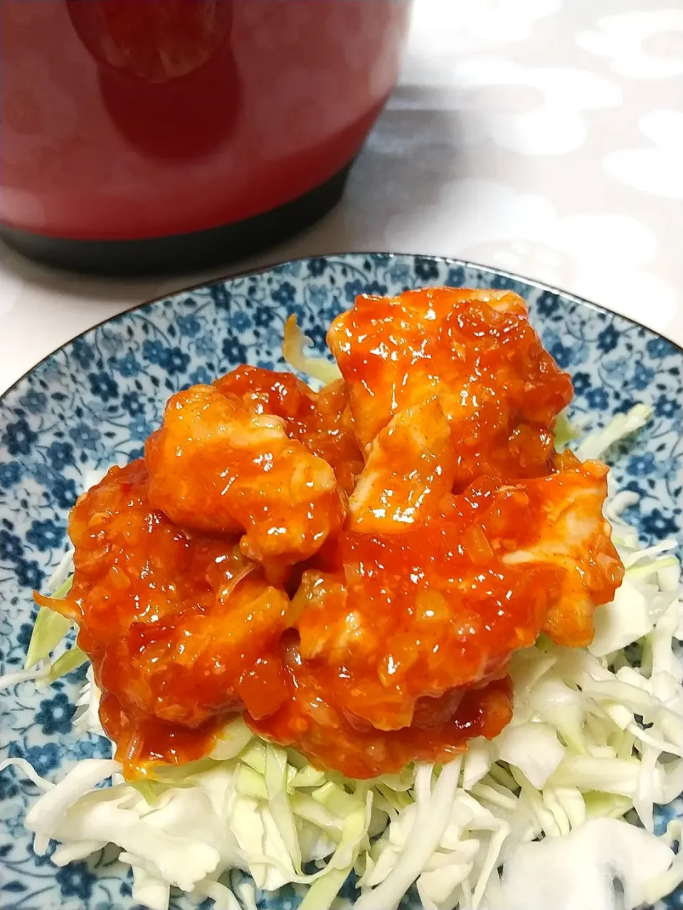 ☆今日の晩ごはん☆ 鶏のチリソース煮|hamamaさん