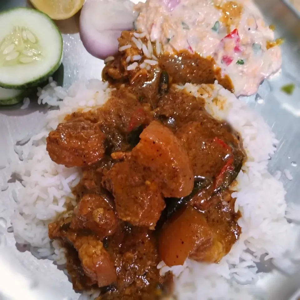 pork indian style|Ram Ramさん