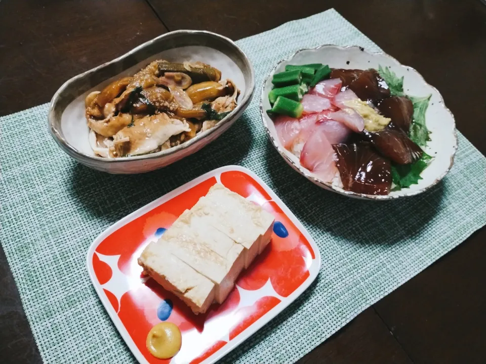 丼、漬け、豆腐|ariさん