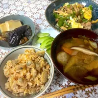 Snapdishの料理写真:今日のお夕飯|Mickeeさん