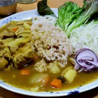 Snapdishの料理写真:チキンカレー！|バジル🌿さん