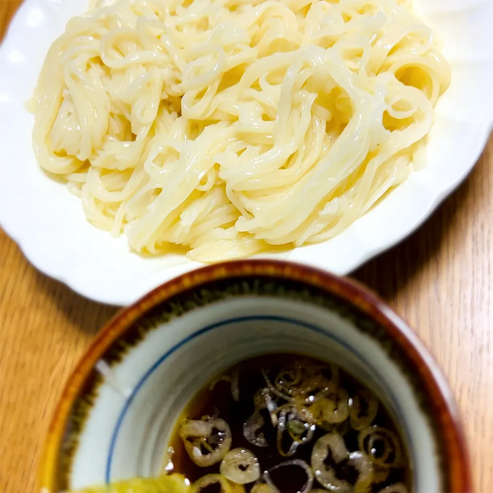 ”稲庭饂飩”@ 自宅飯|平大さん