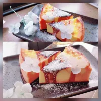 Snapdishの料理写真:苺マーブルチーズケーキ|にぎりめし(記録用)さん