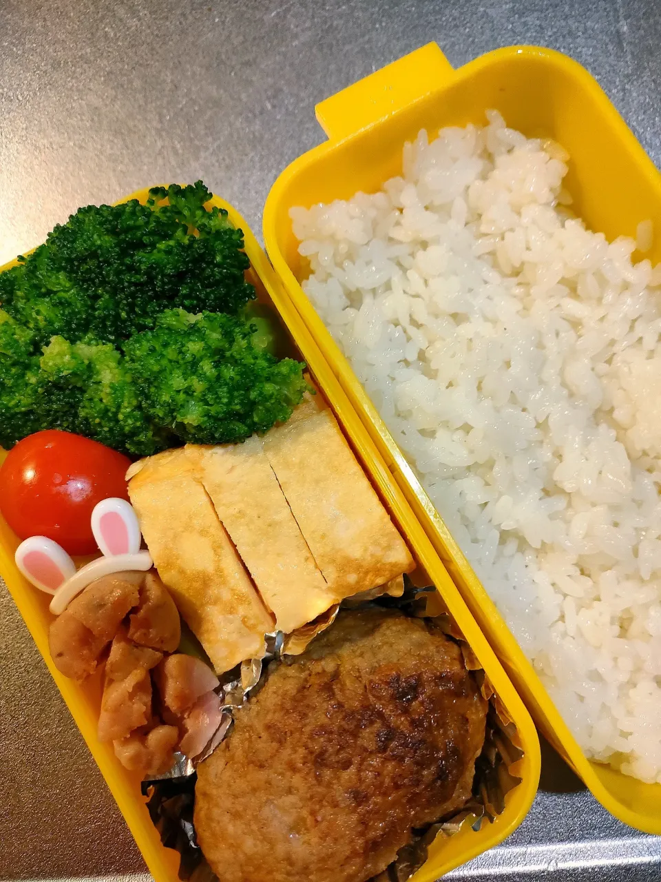 ハンバーグ弁当|アボカド🥑さん