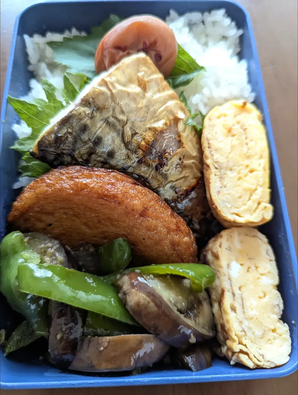 Snapdishの料理写真:塩サバ弁当　|miyuki🌱さん