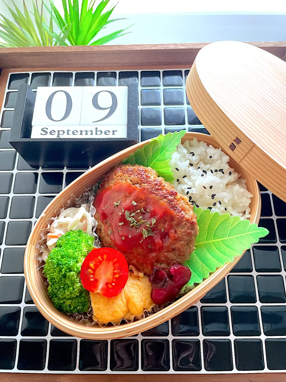 Snapdishの料理写真:お弁当No.55 （9/9)  男子中学生弁当|お弁当記録がんばるぞ💪さん