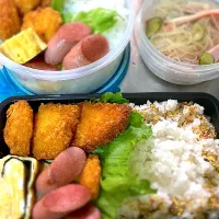 Snapdishの料理写真:お留守番🧸&お仕事弁当🍱| danharuさん