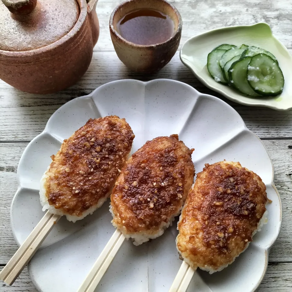 Snapdishの料理写真:五平餅|りんこさん