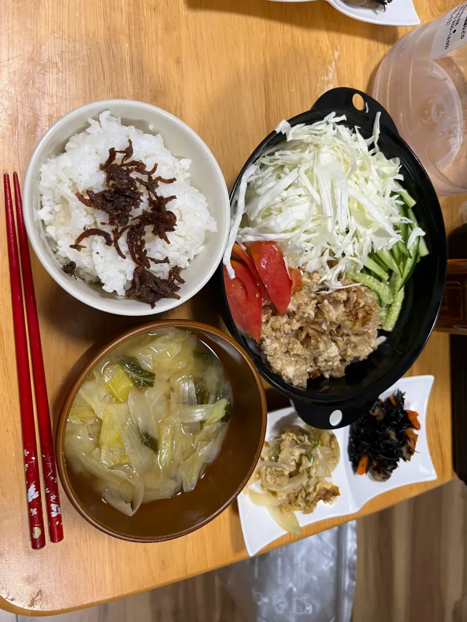 昨日の晩御飯はジャージャーうどん☺️|モモ&ハーブmama🐰🐹🐢🐠❤️さん