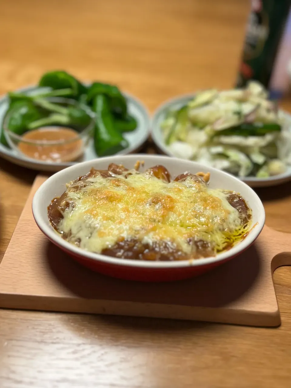 Snapdishの料理写真:9/8の夕食　チーズカレードリア|yoneさん