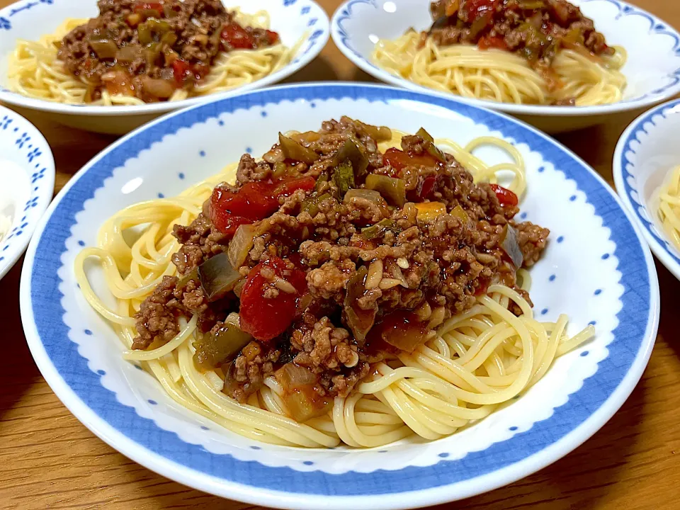 ＊ミートソーススパゲッティー🍝＊|＊抹茶＊さん