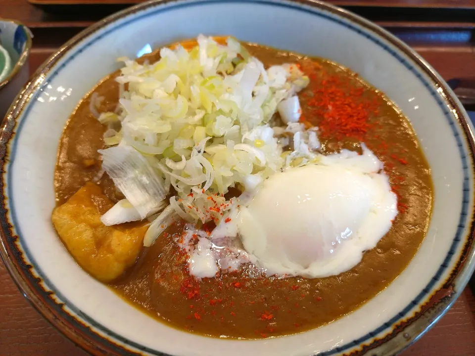 八刻丸さんのカレーきしめん温玉のせ|Ikue Sawadaさん