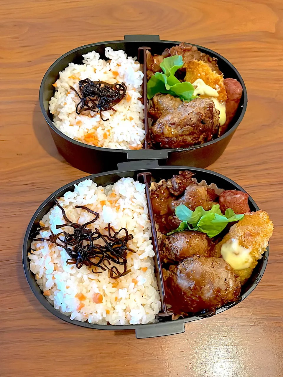 双子高校生弁当🍱|み〜さんさん