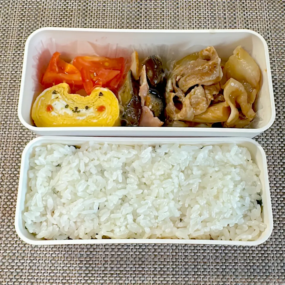 Snapdishの料理写真:焼肉弁当。娘ちゃん弁当。|ゆーこ。さん