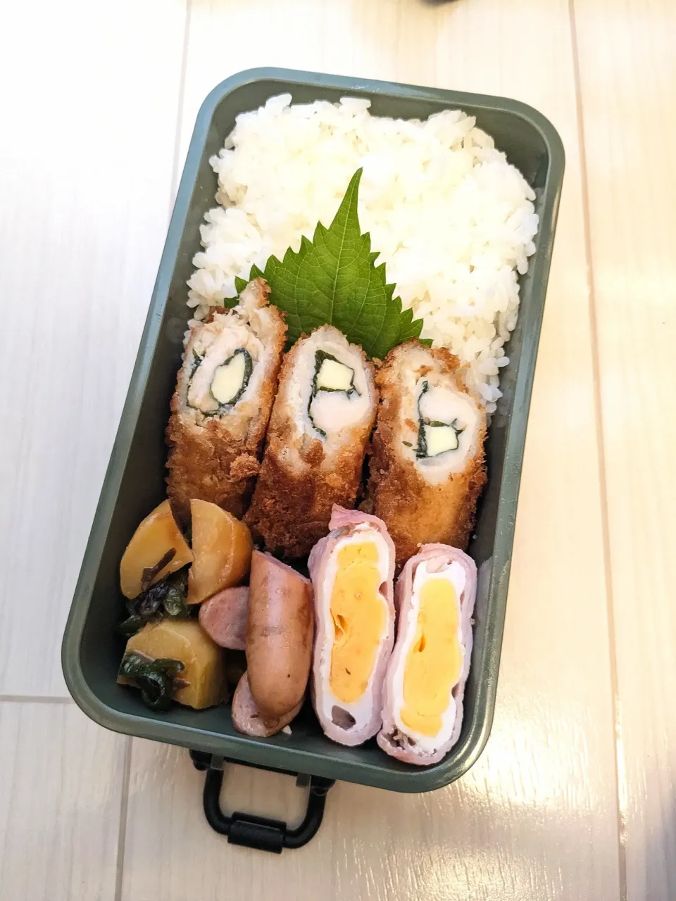 ささみしそチーズかつ弁当|きゅーさん