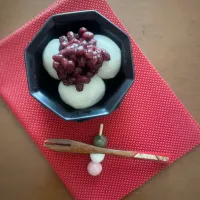 Snapdishの料理写真:今日のおやつは白玉小豆