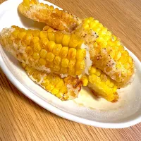 Snapdishの料理写真:とうもろこしの唐揚げ|あさん