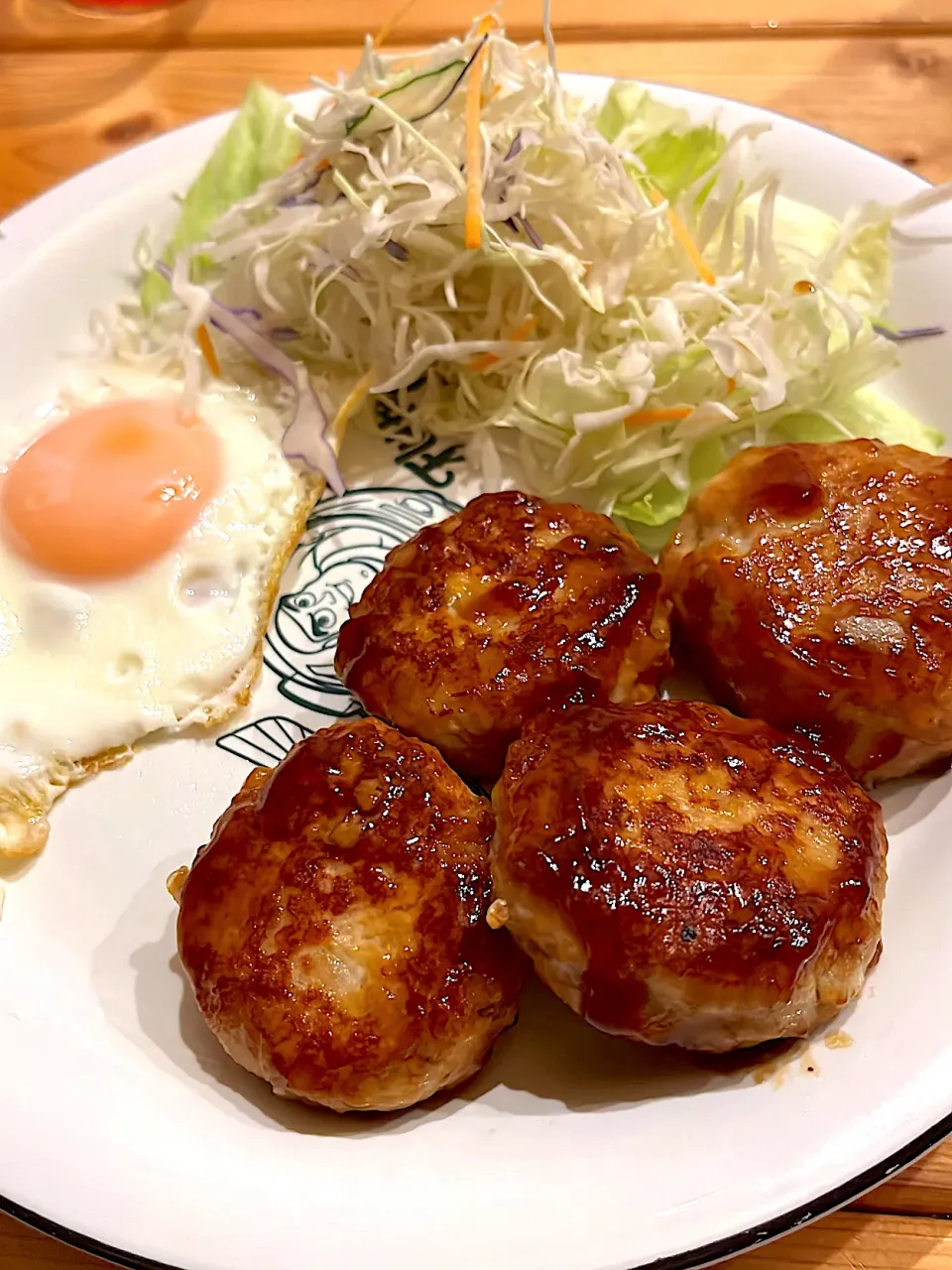 れんこんシャキシャキ！鶏ひき肉のつくね|ぺろたんさん