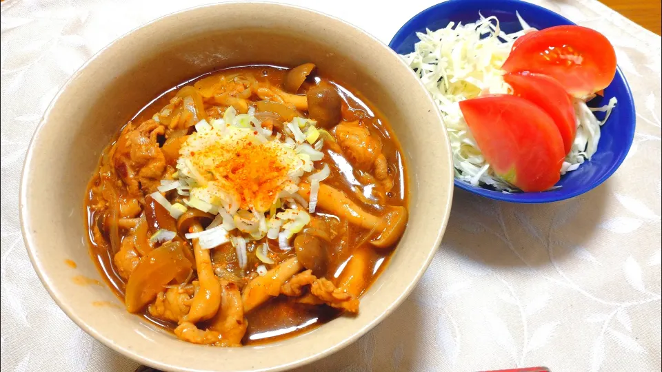 Snapdishの料理写真:9/10の夕食
カレーうどん🍜|卯月さん