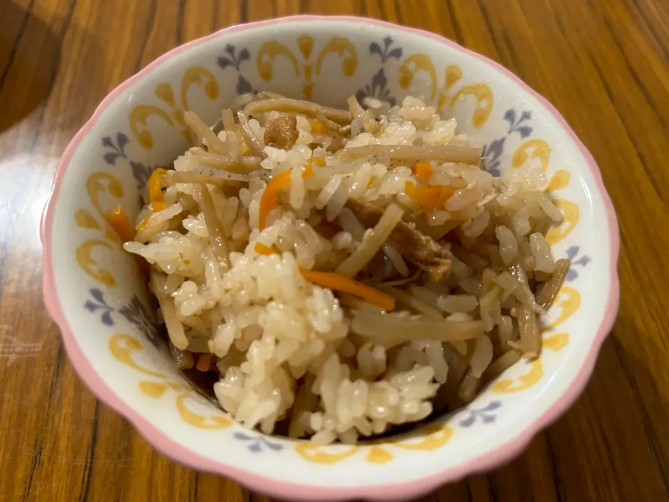 コープ　ごぼう飯の素で炊き込みごはん|marronさん