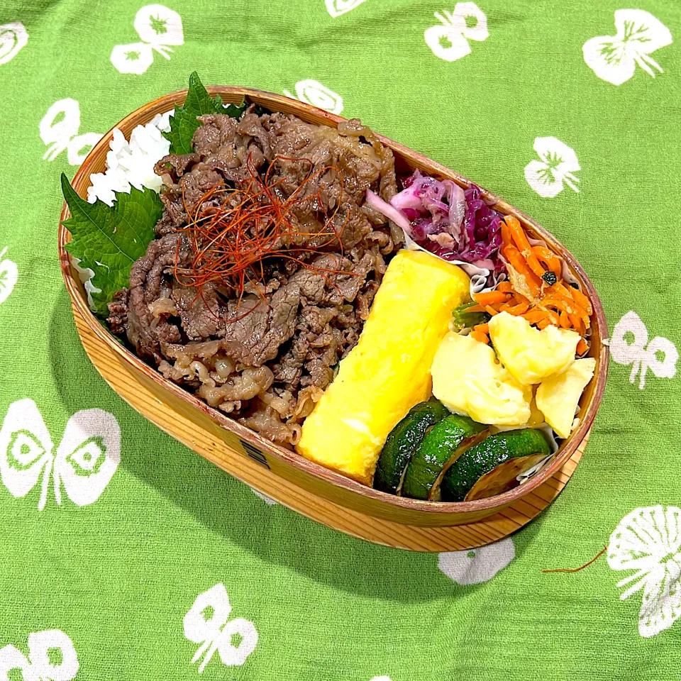 牛肉しぐれ煮弁当|のんさん