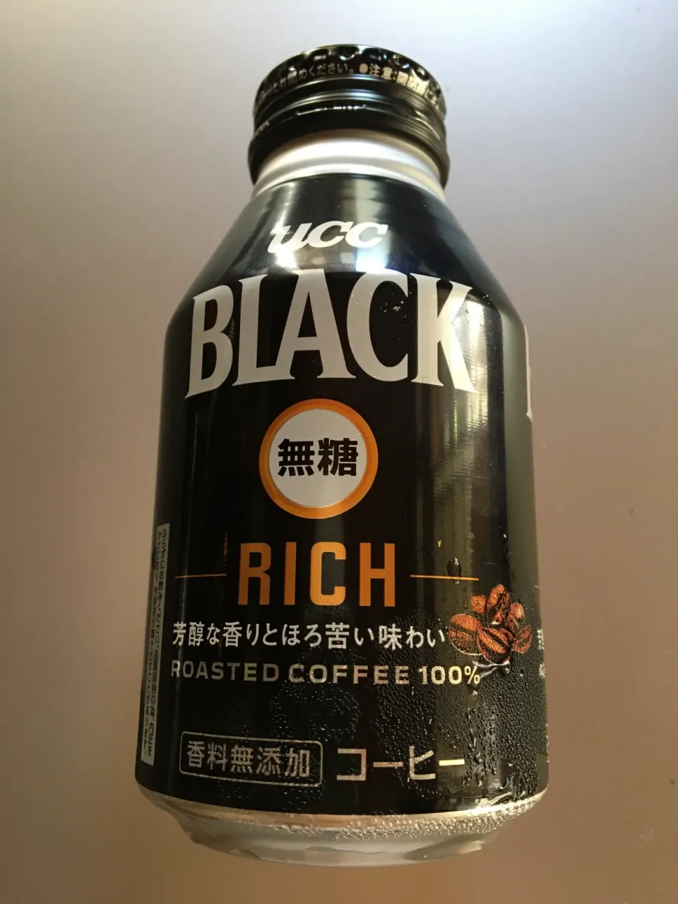 ・UCC BLACK無糖 RICH リキャップ缶 275g(本日のパソコン＆スマホ作業のお供♪)|enarinさん