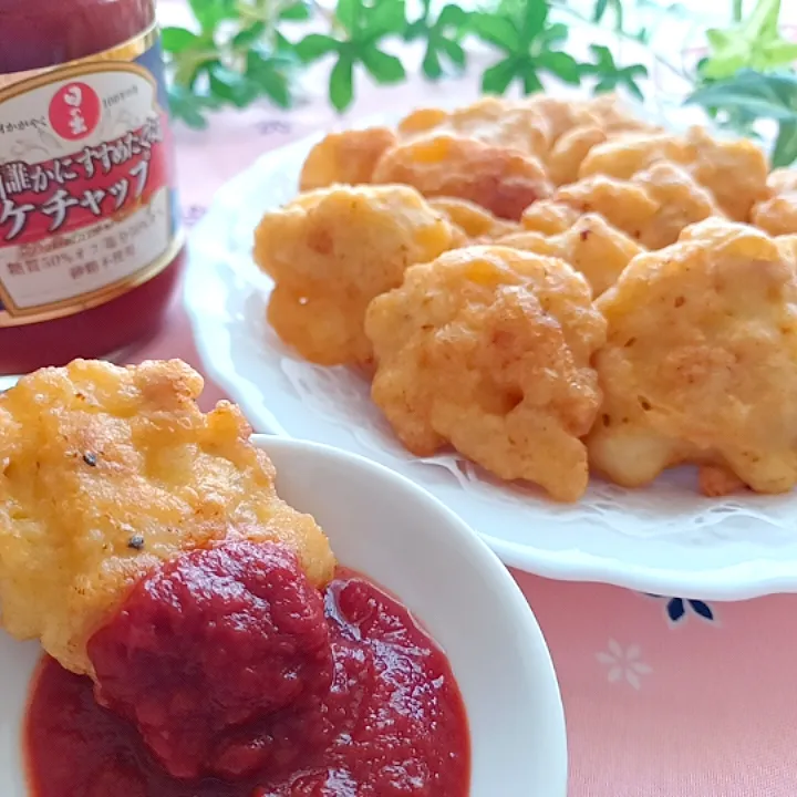 米粉でチキンナゲット🐔|小豆🌼さん