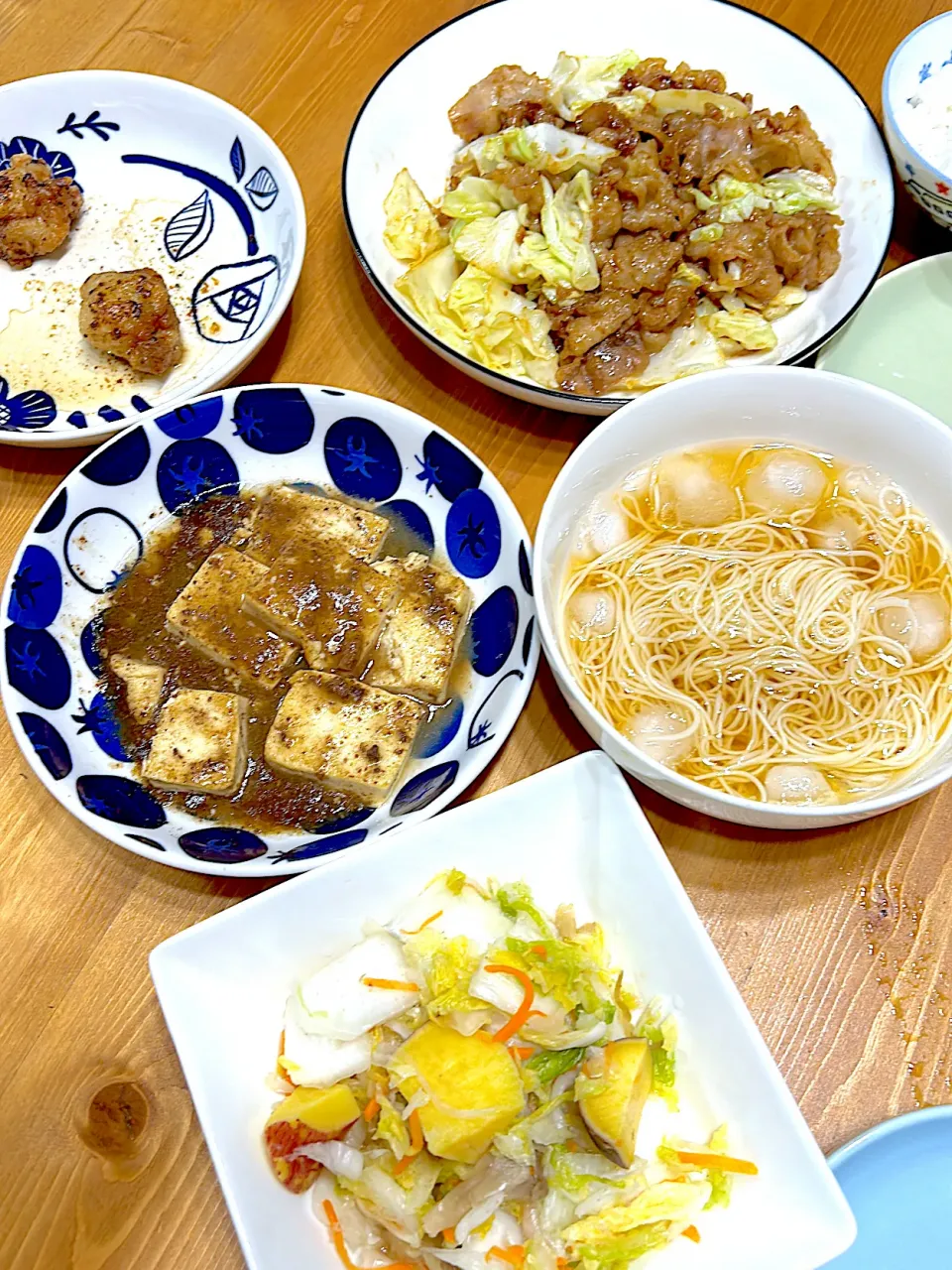 今日の晩ごはんです。|地蔵菩薩さん