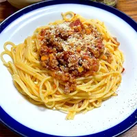 Snapdishの料理写真:ミートソース🍝|yummy tommyさん