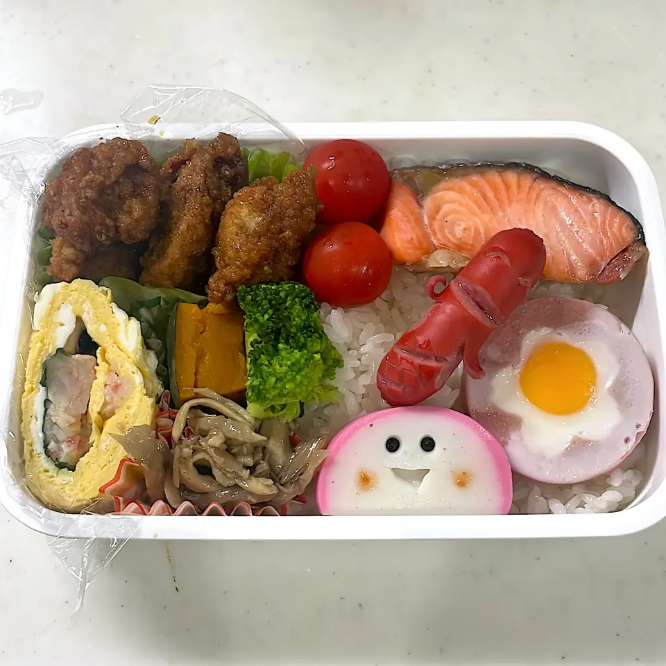 Snapdishの料理写真:2024年9月12日　オレ弁当♪|クッキングおやぢさん