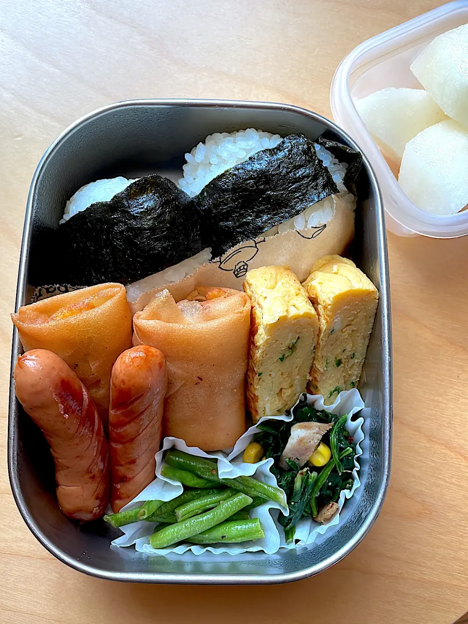 Snapdishの料理写真:今日の高校生男子弁当🍱|はぴたさん