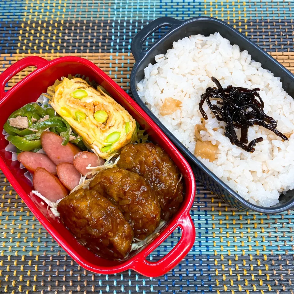 Snapdishの料理写真:今日の旦那さんのお弁当|naoさん